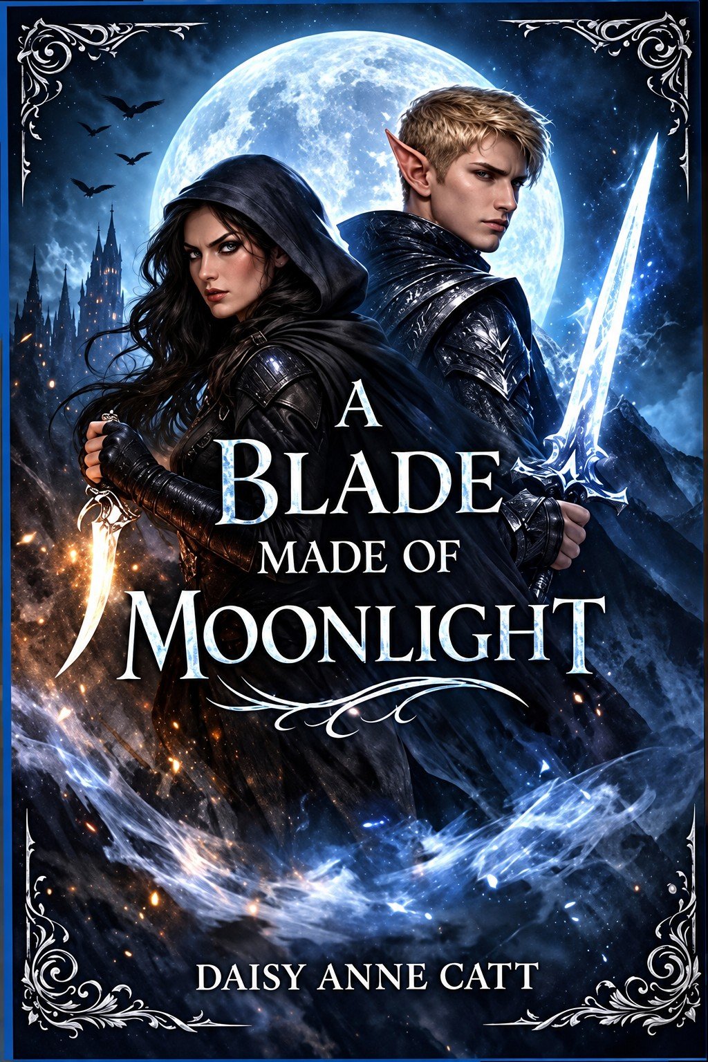 A Blade Made of Moonlight by Daisy Anne Catt – book cover